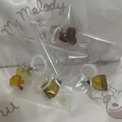 穣を感じるめじるし アクセサリー4個セット