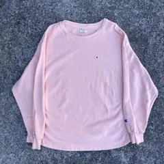 【値下げ】champion チャンピオン リバースウィーブ スウェット ピンク