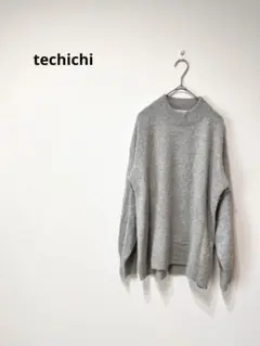 【ウール♡】techichi テチチ　ニットセーター　グレー