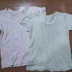 女の子用Tシャツ2枚セット