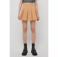 epine pleats mini skirtのサムネイル