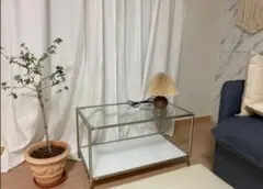 【直接引き取り限定】ガラステーブル