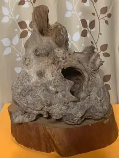 天然木 瘤杢 置物 コブ材 オブジェ - メルカリ