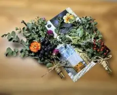 ✴️縁起物‼️ドライフラワーブーケアレンジメント２点セット