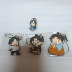 名探偵コナン 毛利蘭 キーホルダー 円谷光彦 ストラップ 4個セット