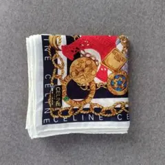 CELINE シルクハンカチ