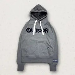 Y2K 平成 OUTDOOR パーカー グレー ユニセックス Mサイズのサムネイル
