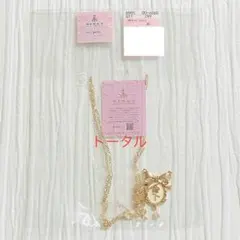 しまむら　青木美沙子×NINAS バラネックレス　濃白のサムネイル