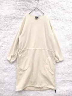 ワークマン　レディース　ワンピース　フリース　キャンプ　防寒　L