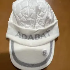 adabat ホワイト ニット帽 サイズ001