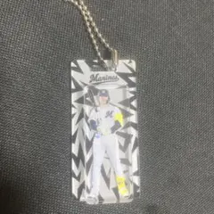 千葉ロッテマリーンズ 61 山本大斗　ブリスターキーホルダー