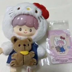 zzoton ×Sanrio サンリオ　キティー　卓大王　ぬいぐるみ