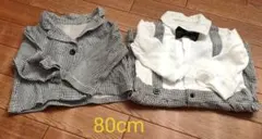 男の子 フォーマル ロンパース 3点セット