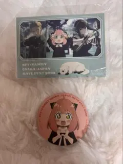 SPY×FAMILY 大阪万博限定缶バッジ カード