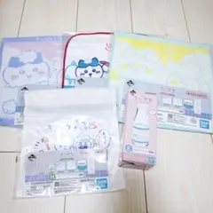 ちいかわ　一番くじ　ちいかわの湯　H賞　E賞　タオル　巾湯上がりグラス