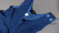 コーデュロイ ネイビー ワンピース