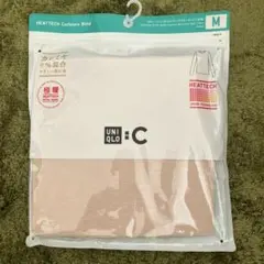 極暖ヒートテックカシミヤブレンドクルーネックT サイズM ピンク