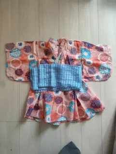 子供用 浴衣 100cm 帯付き