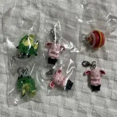 ドラゴンボール めじるしアクセサリー ガチャガチャ　6点セット