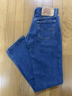 90sLevi'sリーバイス501USA製／米国製／ STUDENT／濃紺Ｗ２６