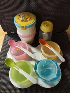 R★み様専用　Richell ＆ Pigeon 離乳食器3セット販売