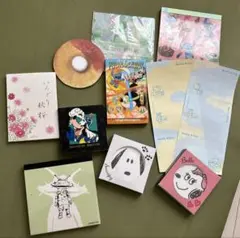 ディズニー キティちゃん　スヌーピー等メモ帳セット