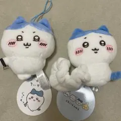 【値下げ】ちいかわぬいぐるみシュシュ　 ハチワレだらけマスコット