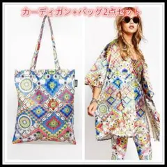 新品　英国ブランド　Jaded London　　羽織り+トートバッグ２点セットのサムネイル