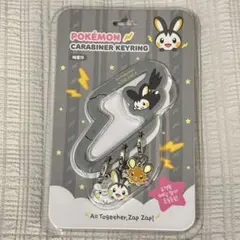 韓国限定 ポケモン ガチャ カラビナ プラスル マイナン パチリス