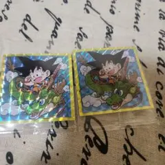 ドラゴンボール 超戦士シールウエハース 2枚セット 孫悟空 神龍のサムネイル