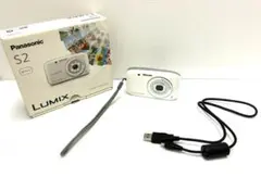 ◻︎SDカード付き パナソニックLUMIX DMC-S2 ホワイト色　デジカメ Amazon | パナソニック デジタルカメラ ルミックス S2 光学4倍