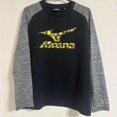 Mizuno 長袖Tシャツ 150サイズ ブラック/グレー