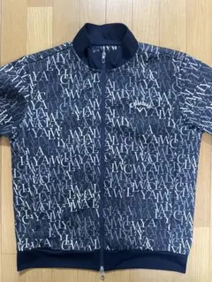 キャロウェイ L 総柄 ジップジャケット 撥水 ゴルフウェア