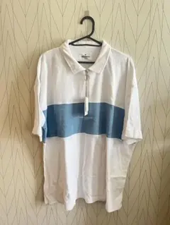 最終価格！Montley No.Two ポロシャツ ホワイトブルー 新品未使用