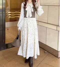 ボウタイワンピース＋ビスチェSET 【完売品！ZOZOTOWN限定】