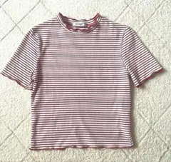 ZARA TRAFALUC ボーダー 半袖カットソーのサムネイル