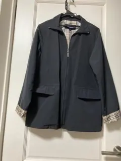 バーバリーゴルフ　コート　ブラック　M