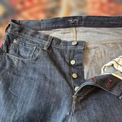 最終価格 Paul Smith ダークブルー ストレートデニム　XLサイズのサムネイル