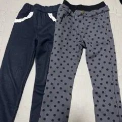 【さっちゃん様専用】110cm女の子 秋冬パンツ まとめ売り