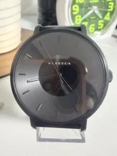KLASSE14 腕時計 ブラック クォーツ メッシュ　動作品