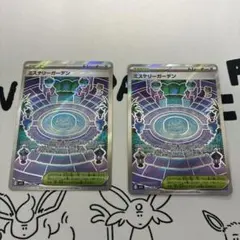 ミステリーガーデン sr トレーナーカード 2枚セット