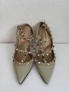 VALENTINO　パンプス　ブルーグレー 22.5
