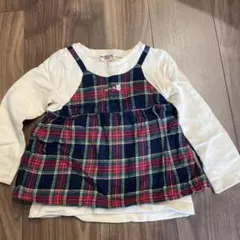 Hot Biscuits チェック柄トレーナー