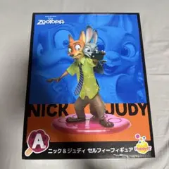 Zootopia ニック & ジュディ セルフィーフィギュア