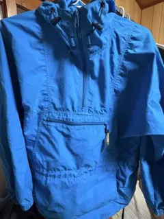 L.L.Bean フード付きナイロンジャケット 青