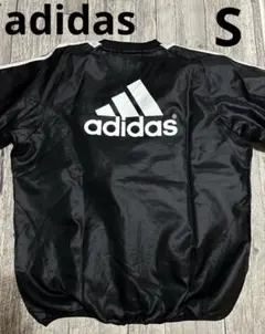 adidas アディダス ピステ ウィンドブレーカー S 黒 野球 サッカー