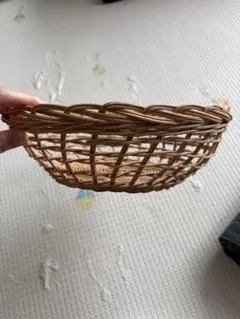 ラタンバスケット かご 小物入れ 収納
