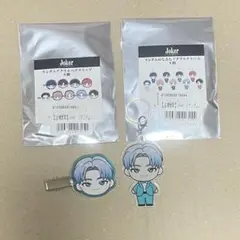 超特急 アロハ ヘアクリップ めじるしアクリルチャーム