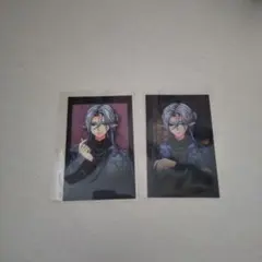 悪魔執事と黒い猫 シロ バレンタインチェキ風カード あくねこ