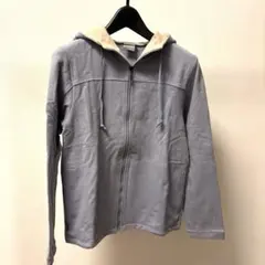 【NIKE】グレー フルジップパーカー